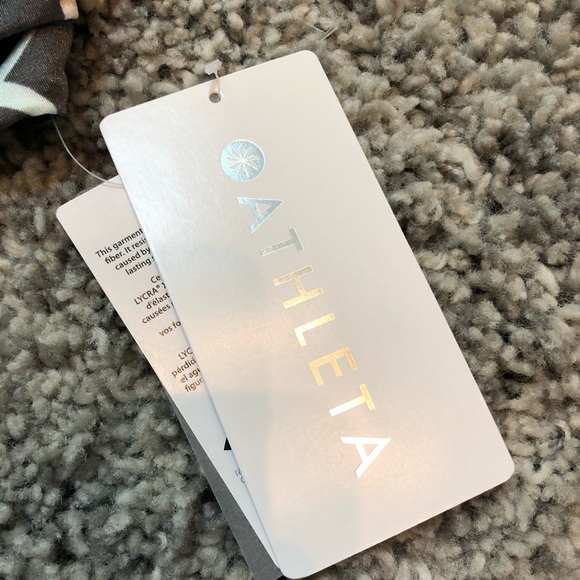 ATHLETA AQUALUXE WILDFLOWER BRA-SIZED BIKINI TOP - Picture 8 of 9